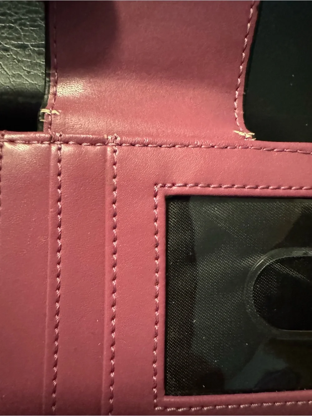 Guess Pink Wallet Clutch with Silver Accent